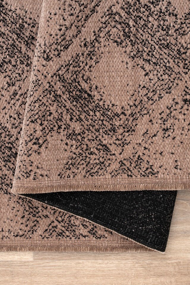 Serelia Şönil Kilim Dokuma ve Kaymaz Taban Antialerjik Makinede Yıkanabilir Leke Tutmaz Halı Bej