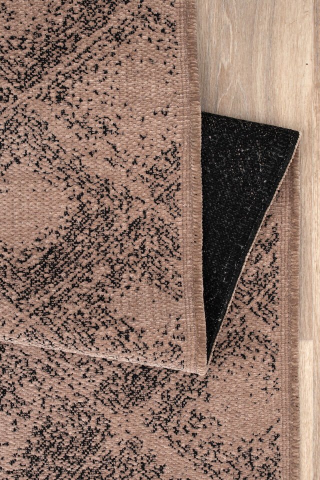 Serelia Şönil Kilim Dokuma ve Kaymaz Taban Antialerjik Makinede Yıkanabilir Leke Tutmaz Halı Bej